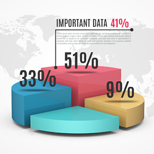 3D-pie-chart-quarters-25-percent-business-infographic-prezi-template
