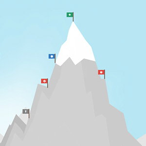 Climb the Mountain Prezi template