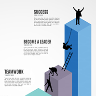 climb-to-success-career-ladder-3d-bar-graph-prezi-template
