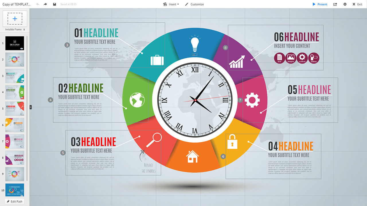 colorful-circle-clock-infographic-diagram-prezi-presentation-template