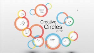 Creative circles Prezi Template
