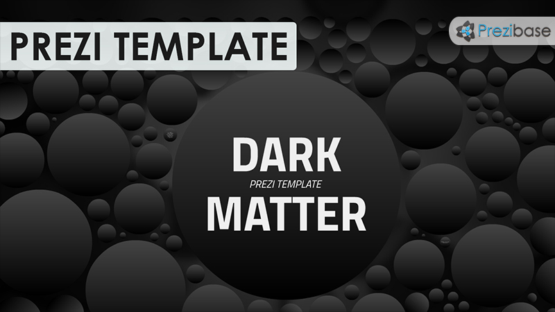 dark matter space science cosmos prezi template