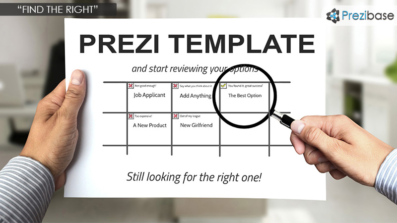 finding people team prezi template research