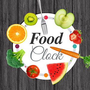 food-clock-time-diet-meal-eating-health-fitness-prezi-templates