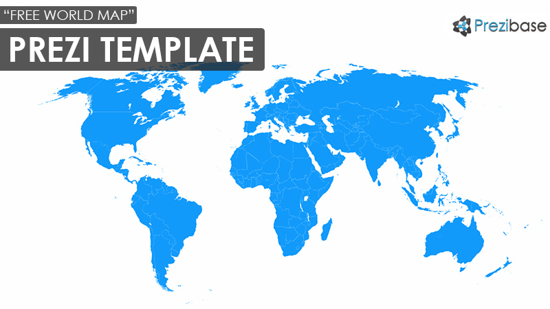 free world map prezi template countries