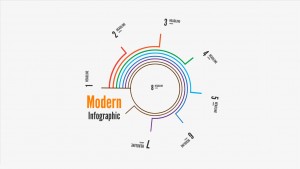 Modern Infographic report Prezi template