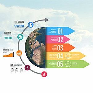 professional-infographic-world-earth-3d-planet-sky-arrows-prezi-presentation-template