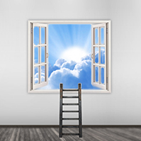 window-of-opportunity-success-creative-cloud-sky-ladder-goals-in-life-prezi-template